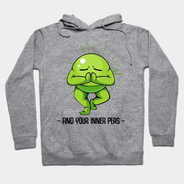 Vegan Peas Hoodie by Lumio Gifts